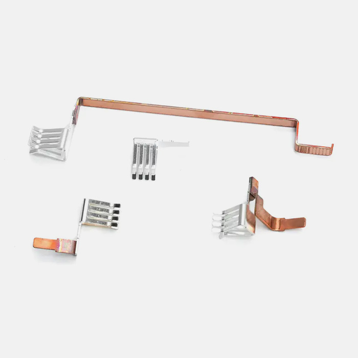 Bahagian setem berlapis berasaskan tembaga